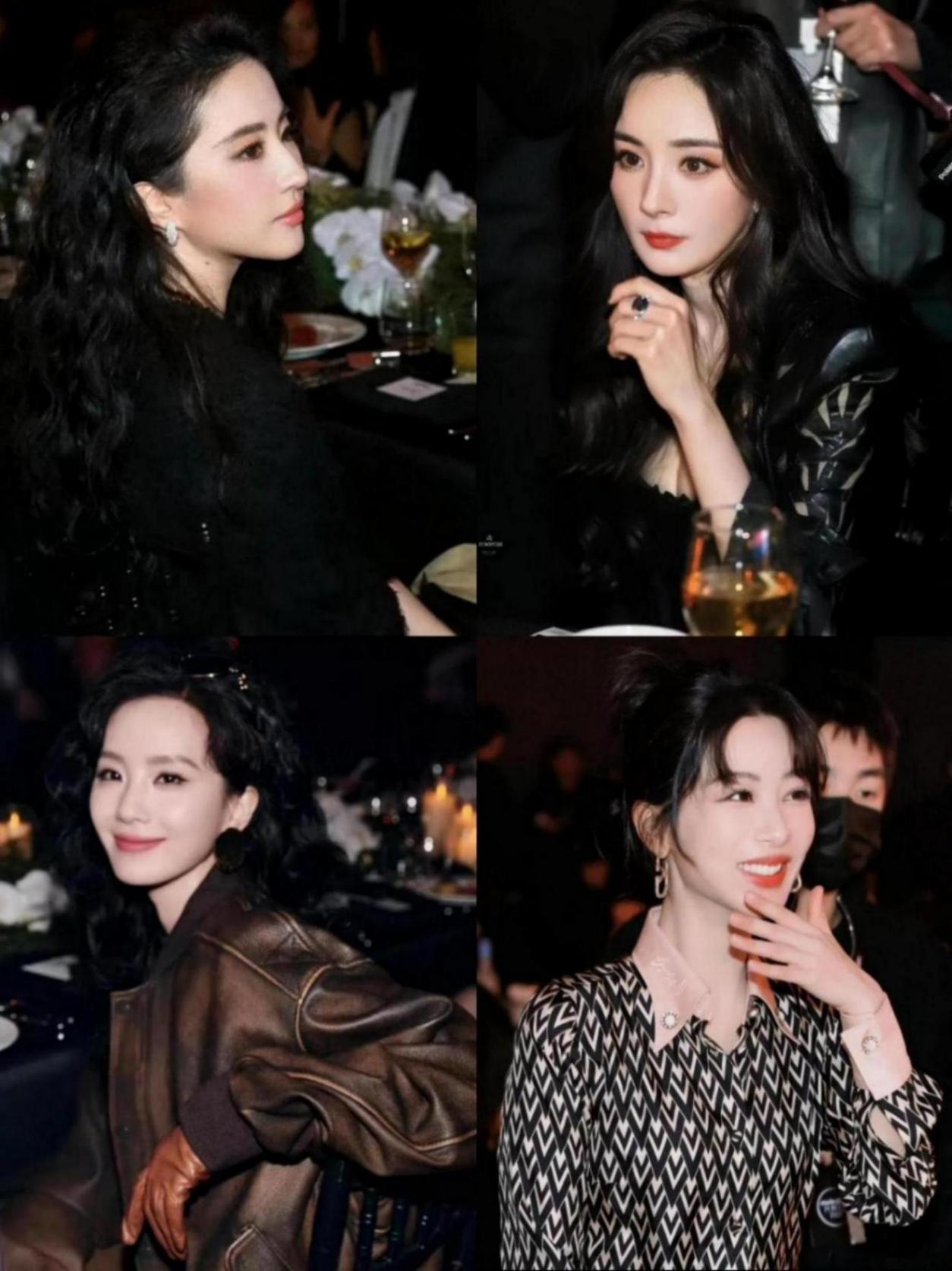 劉亦菲晚宴內場美到發光