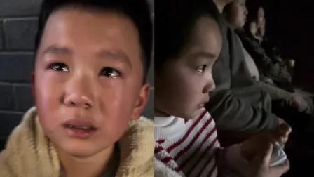 萌娃看《哪吒2》后說要投訴導演